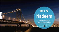 Desktop Screenshot of nadeemkassam.com